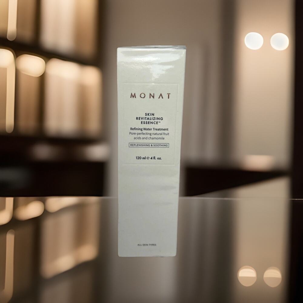 Monat Skin Revitalizing Essence Refining Water Treatment Skin Care 4oz NEW